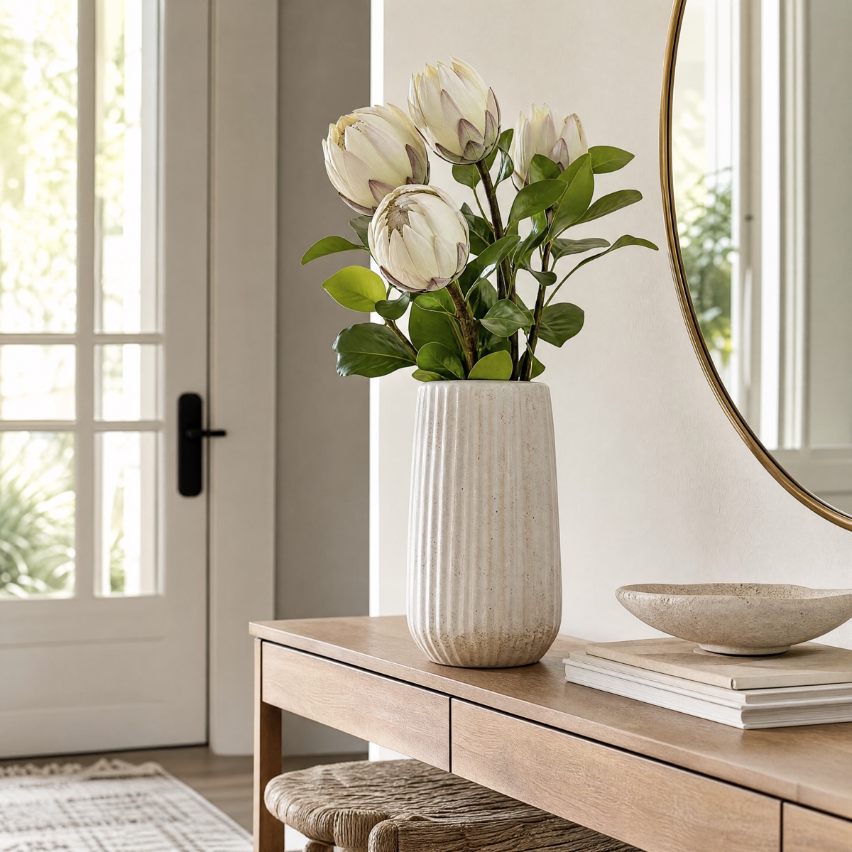 Sculptural Protea Arrangement Set - Image 2