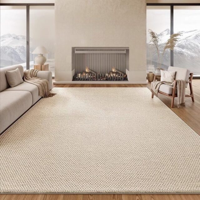 Minimal Wool Custom Rug